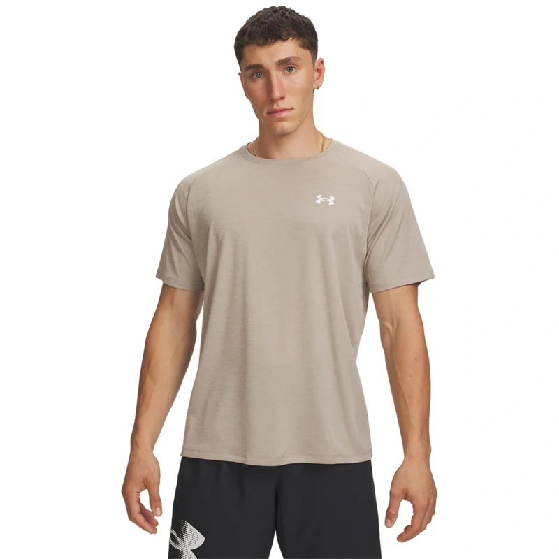 UA Men Tech Textured Short Sleeve | 1382796 XL / Style