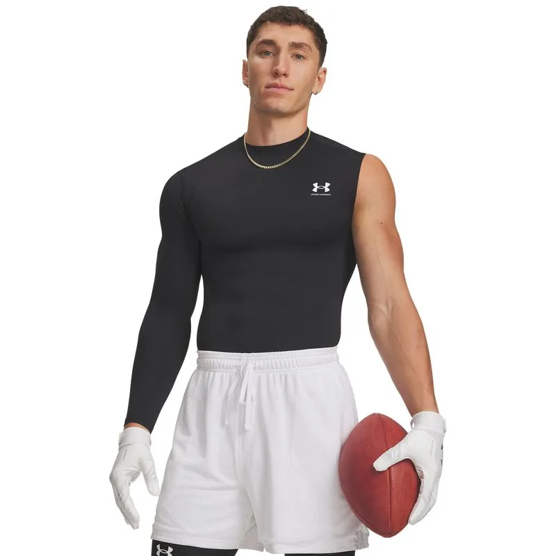 UA HG Armour Asym R Top-BLK L