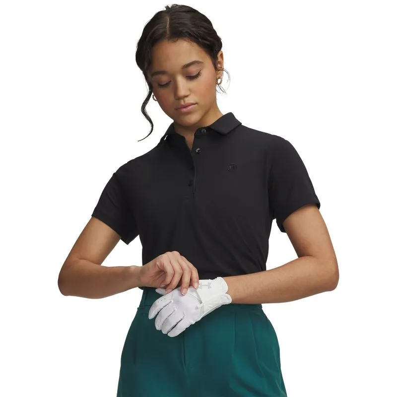 UA ArmourDry SS Polo-BLK S