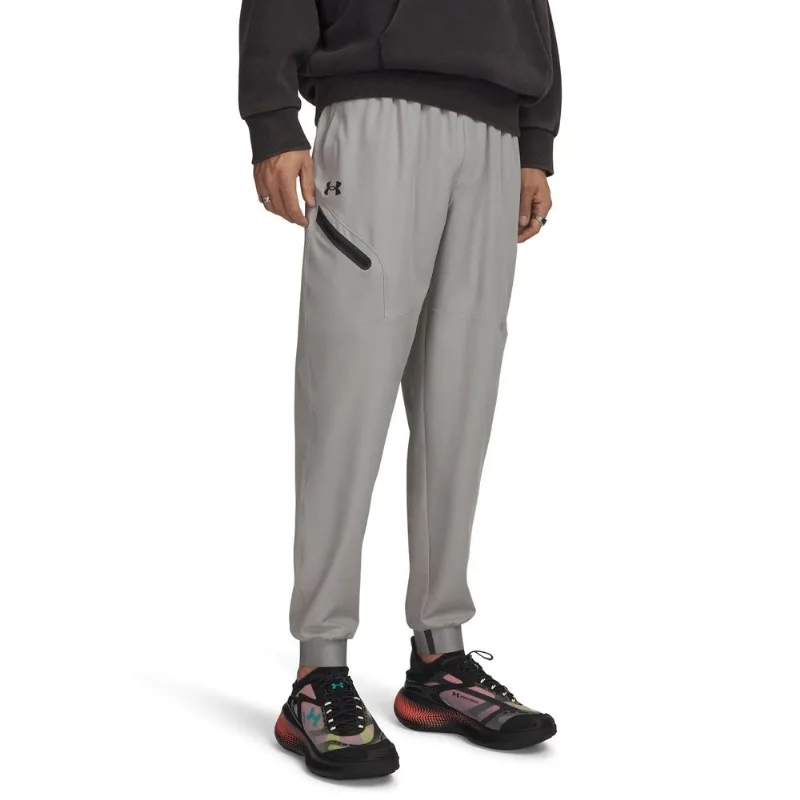 Calça Jogger de Treino Under Armour Unstoppable GG Cinza