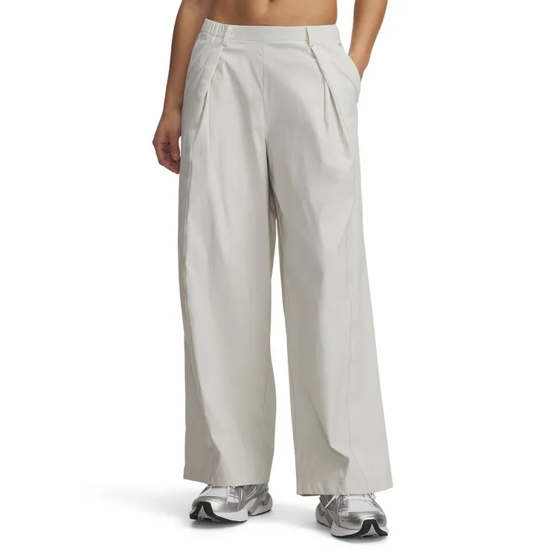 Unstoppable Pleated Pant-WHT XS