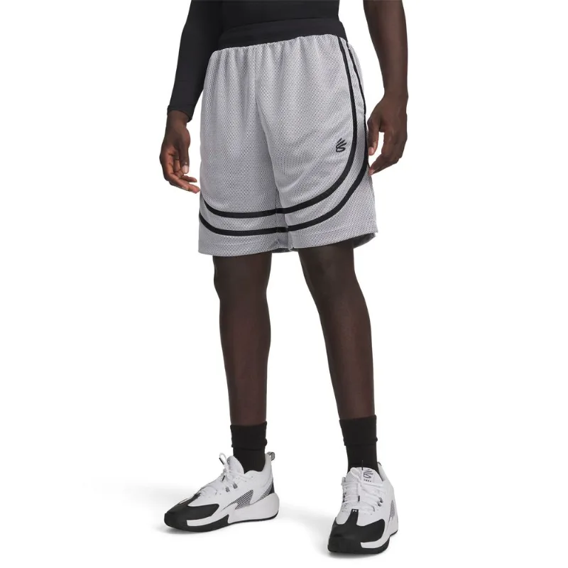 Shorts de Basquete Under Armour Curry M Branco
