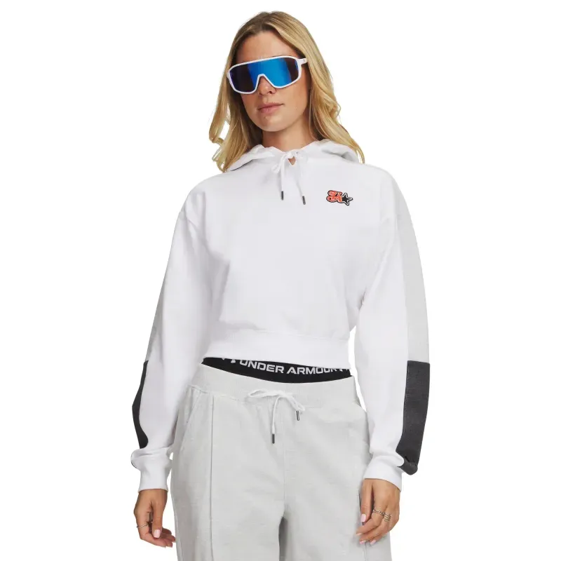 Sudadera Under Armour Entrenamiento Sport Terry Trend Mujer 6009705-100 CH