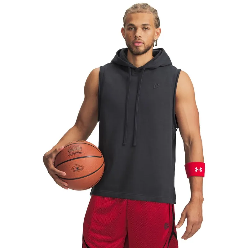 Colete de Treino Under Armour Curry Hoodie GG Preto
