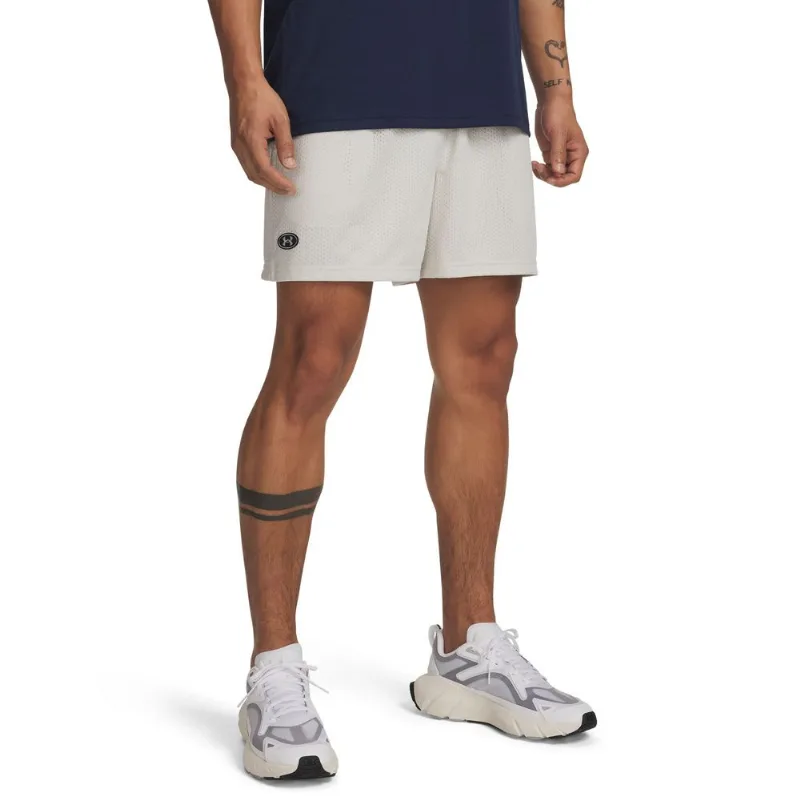 Shorts de Treino Under Armour Essential Mesh G Bege