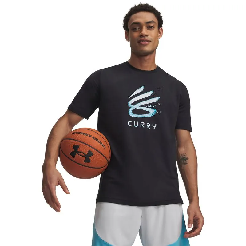 Curry Splash Wdmrk Tee-BLK S