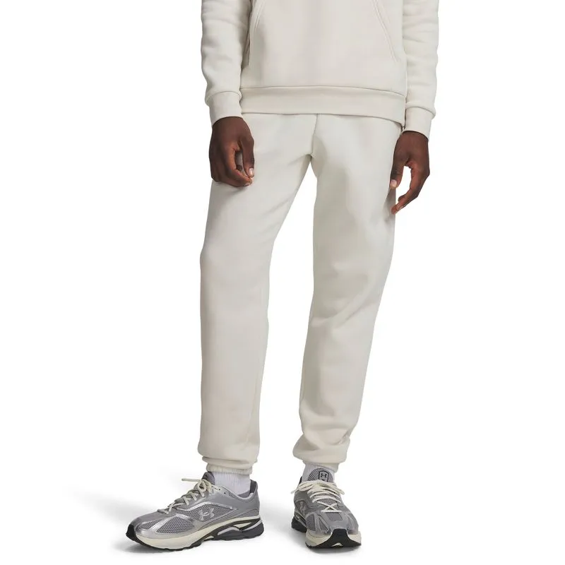 UA Icon Fleece Jogger-WHT S