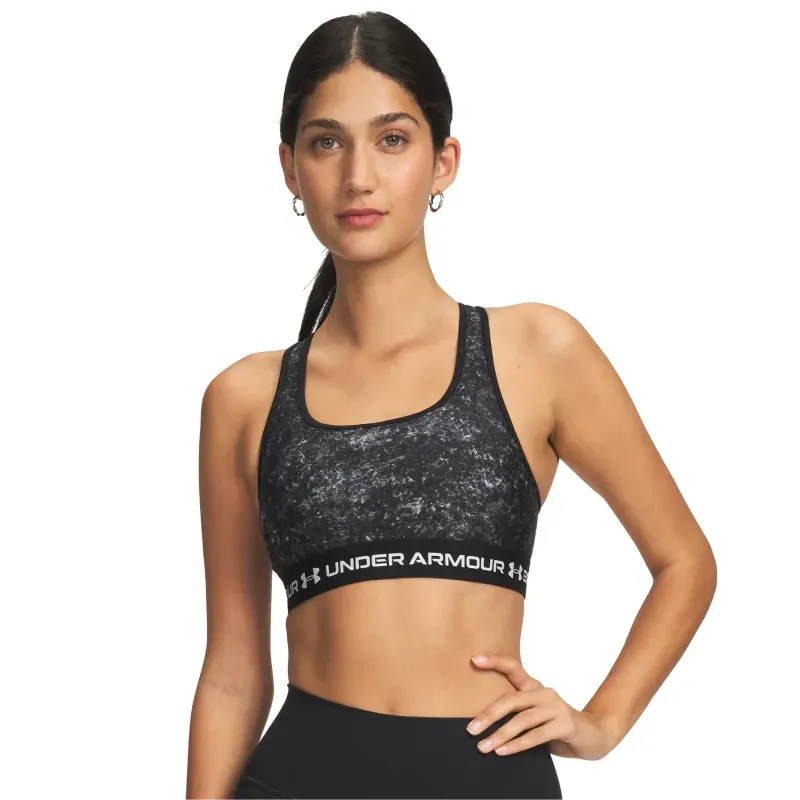 Sujetador Deportivo Under Armour Mid Crossback Mujer 1361042-015 GD