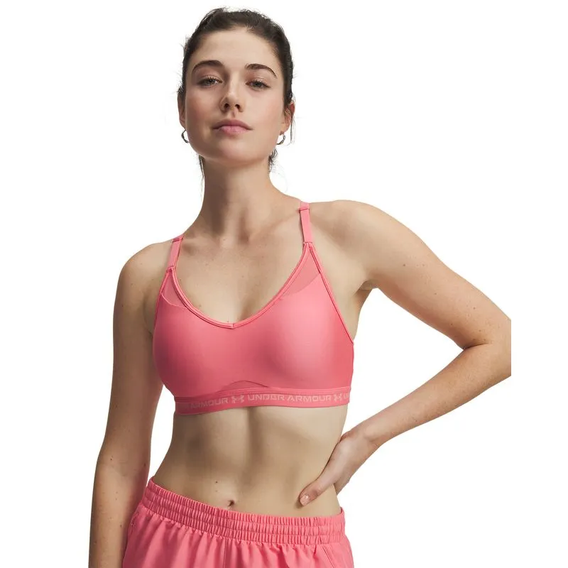 UA Crossback Low Bra-PNK XL
