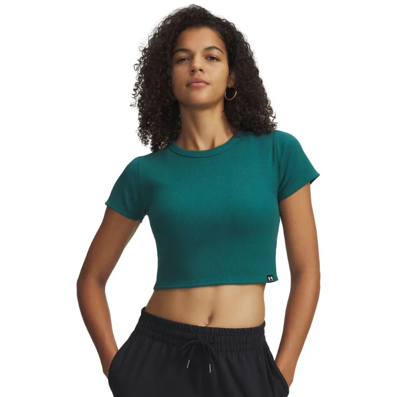 Camiseta Sportstyle Under Armour Rival Rib G Verde