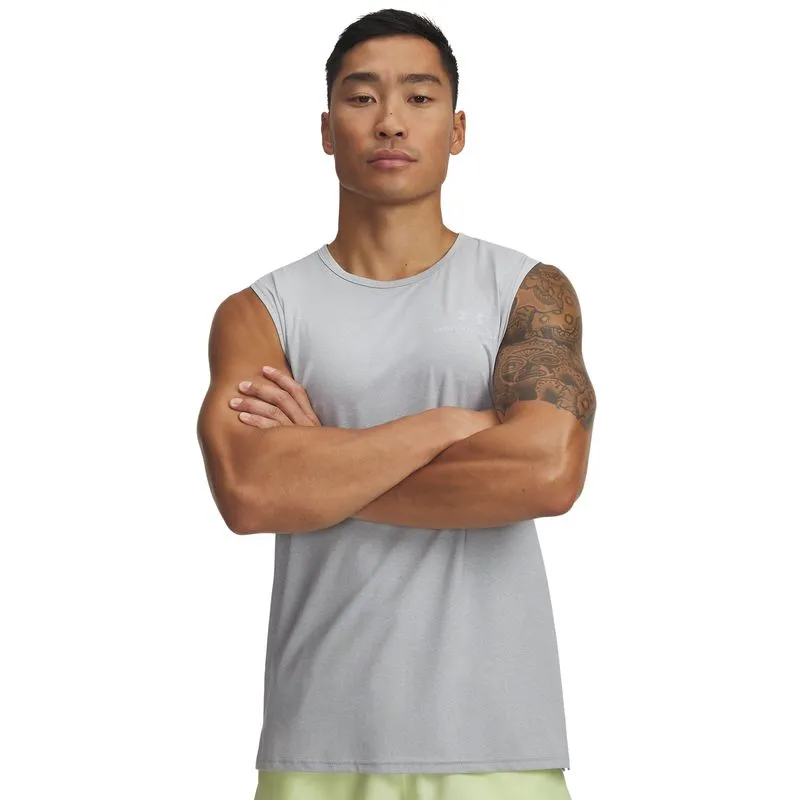 UA Vanish Energy Sleeveless-GRY XL