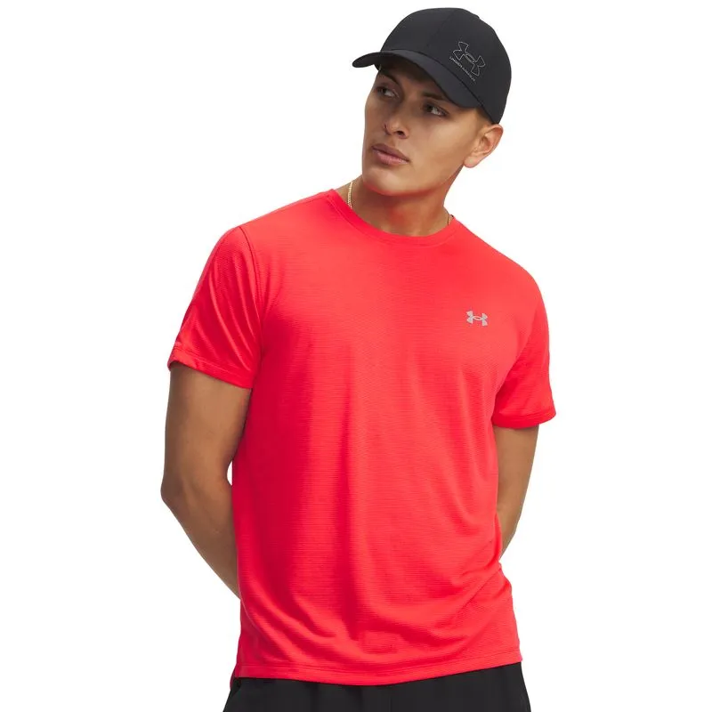 UA Velociti REFLCT SS-RED M