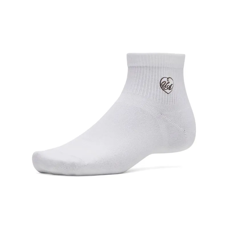 UA Sportswear Algodon Nv Qtr-WHT L