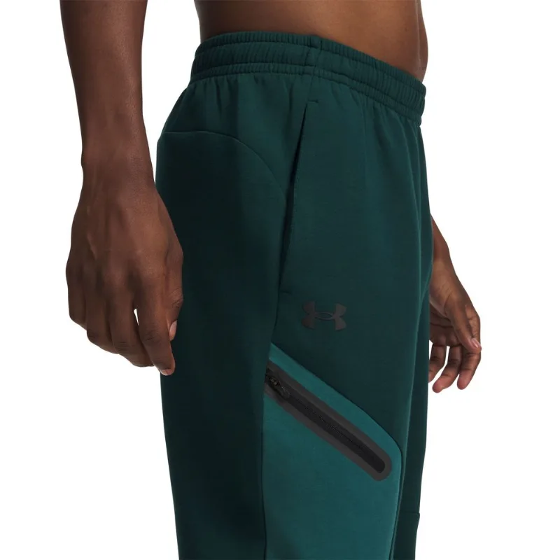 Calça Sportstyle Under Armour Unstoppable Fleece M Verde