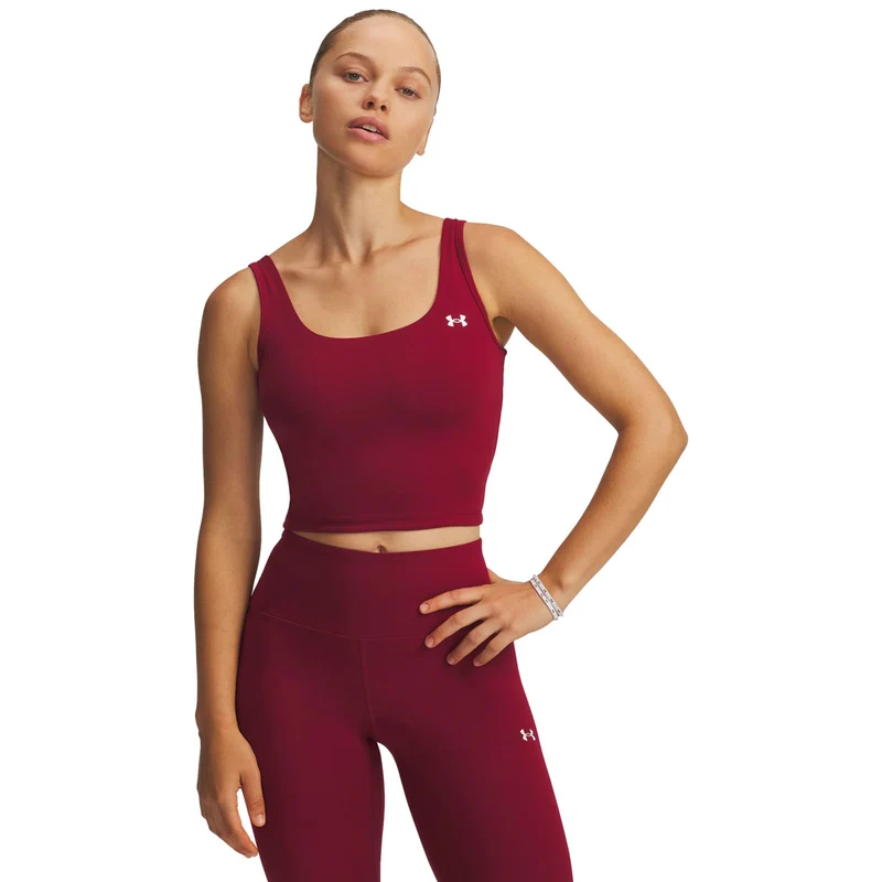 Canotta Donna Under Armour Motion Rosso L