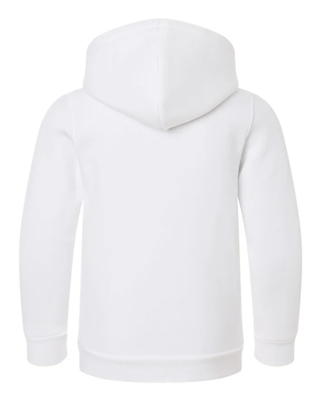 Under Armour 6014162 Youth Team Icon Fleece Hooded Sweatshirt - White Pitch Grey Medium Heather White / Youth S