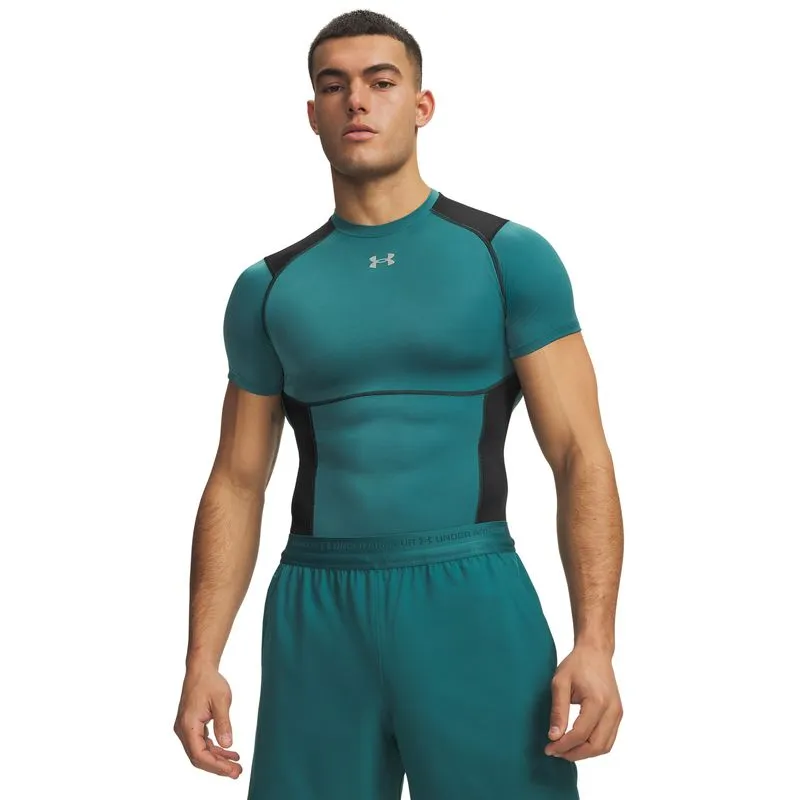 UA HG Elite Comp SS-GRN XL