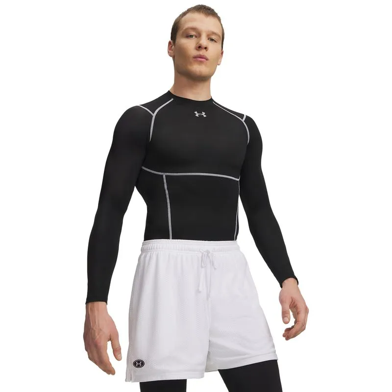 UA HG Elite Comp LS-BLK XL