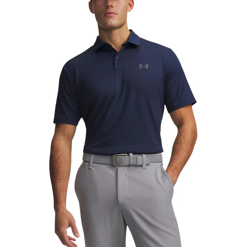 Under Armour Bicolor Polyester Polo Shirt IT48 | L