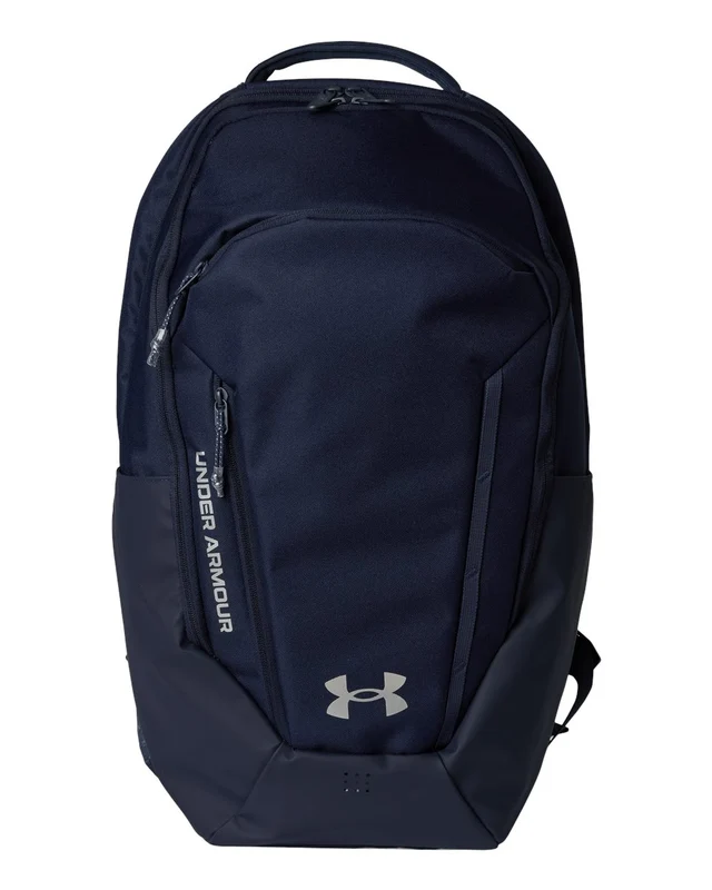 Under Armour 6013319 32L No Weigh Team Backpack - Midnight Navy Metallic Silver Blue-Navy / One Size Fits Most