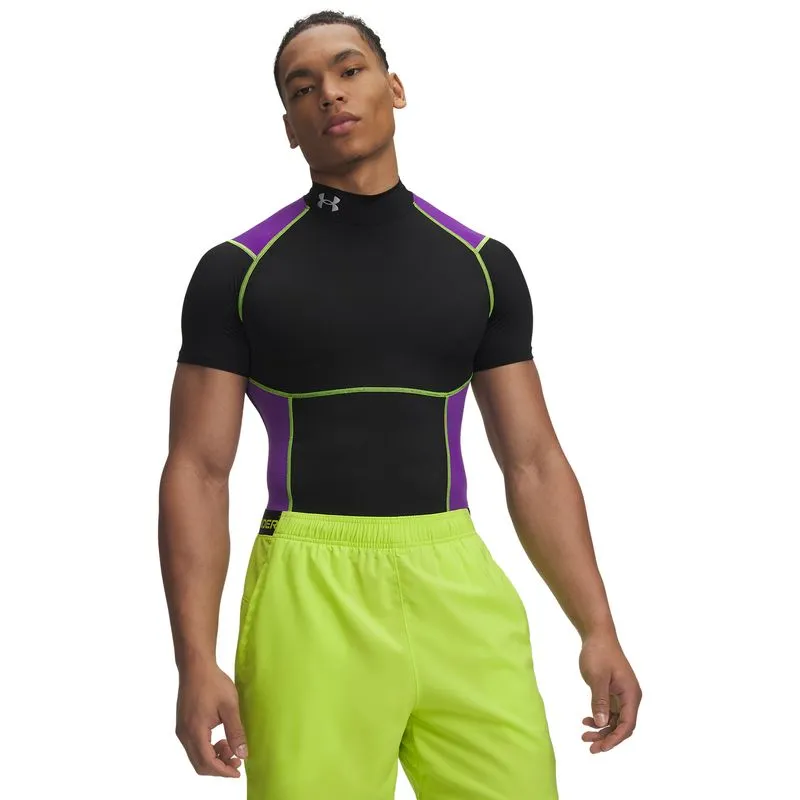 UA HG Elite Comp Mock SS-BLK XL