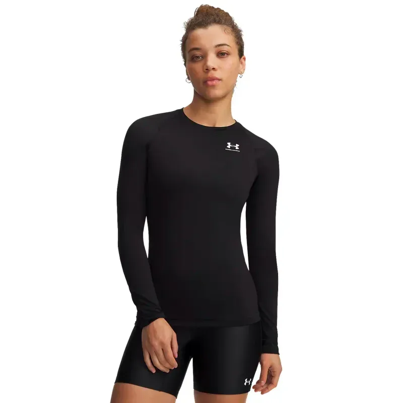 Playera Under Armour Entrenamiento HeatGear Compression Mujer 1365459-008 ECH