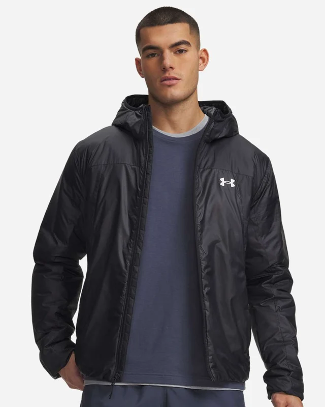 Under Armour 6011591 Men's Venture Hybrid Jacket Black / Adult L