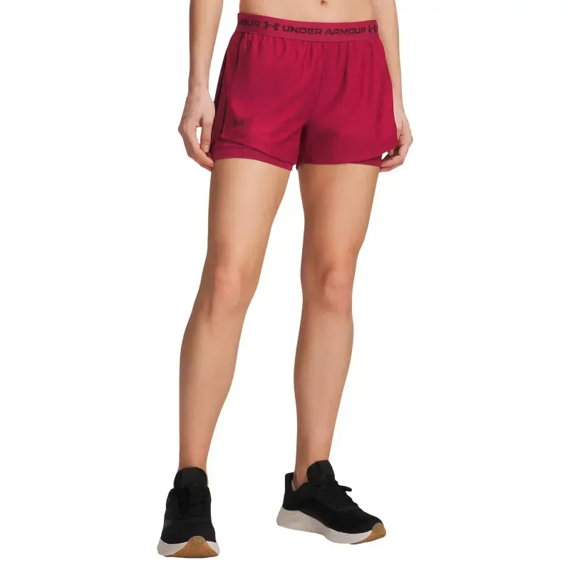 Short Under Armour Entrenamiento Tech Play Up 2 en 1 Mujer 1389895-622 ECH