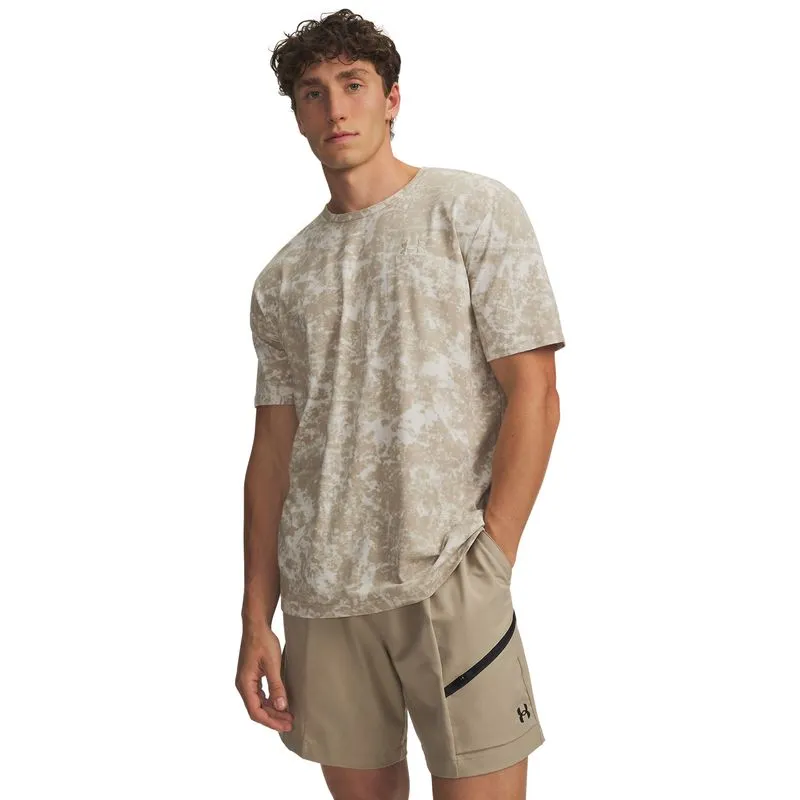 UA M ICON SS NOVELTY-WHT S