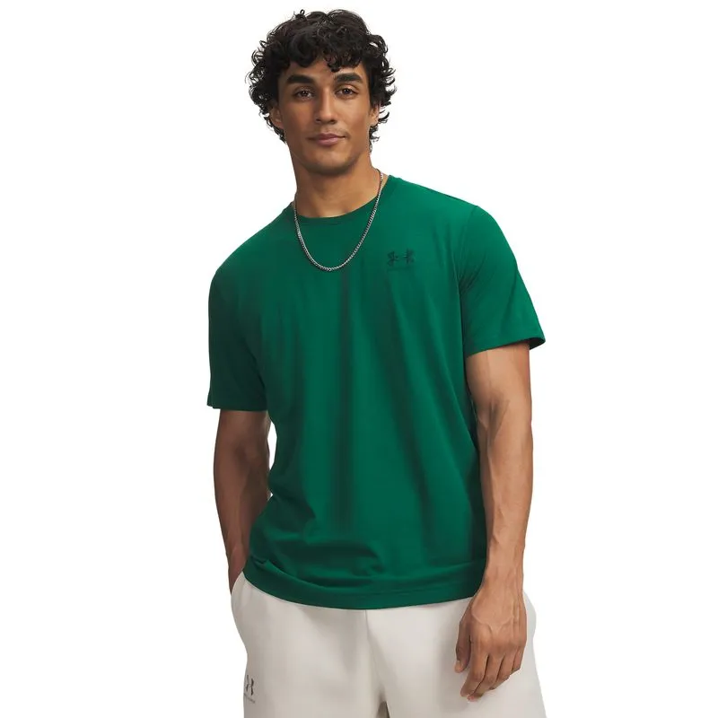 UA M ICON TEE SS-GRN M