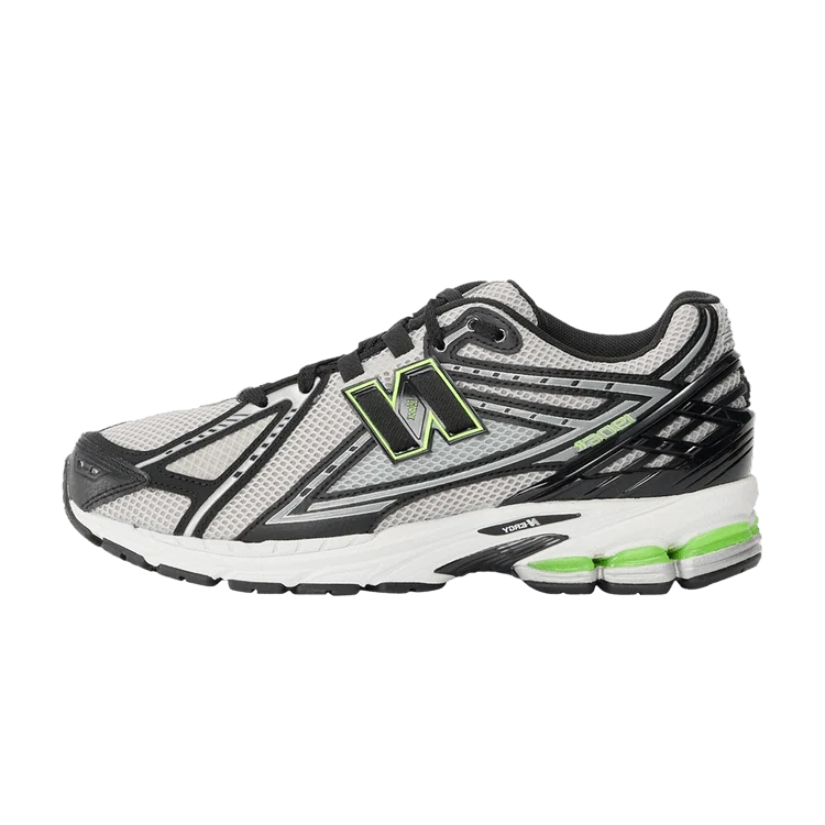 New Balance 1906R Light Grey White Black Green 38.5 EU