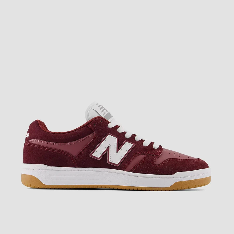 New Balance Numeric 480 Shoes - Monarch Burgundy/NB Burgundy 8uk / Monarch Burgundy/NB Burgundy