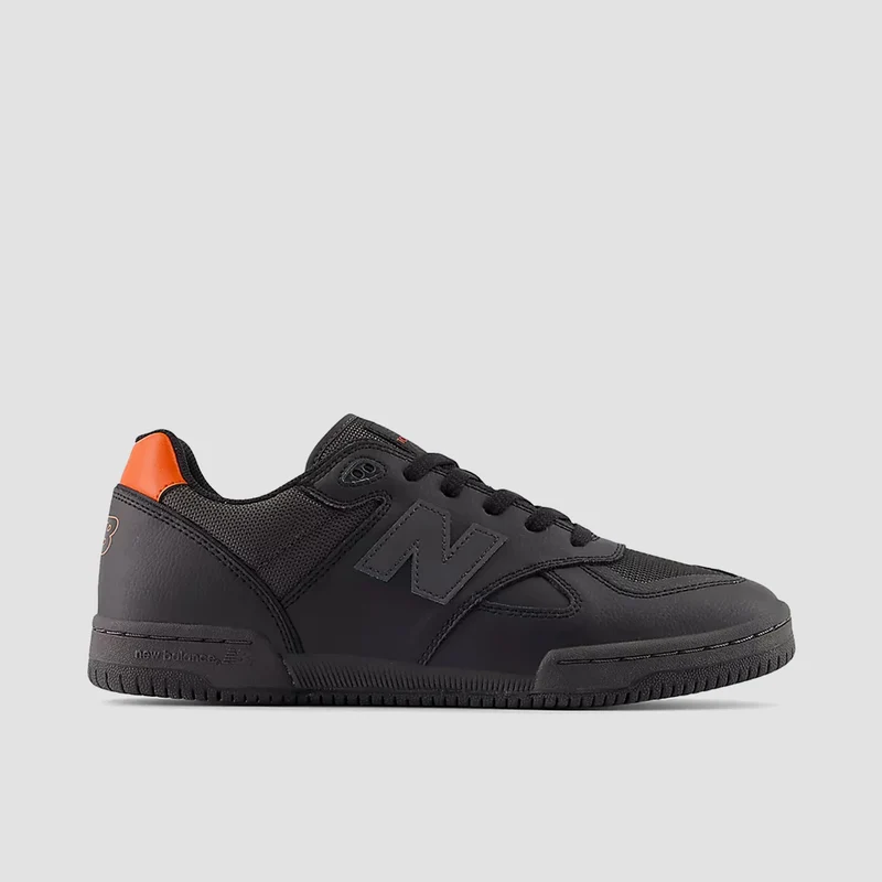 New Balance Numeric Tom Knox 600 Shoes - Black/Orange 11uk / Black/Orange