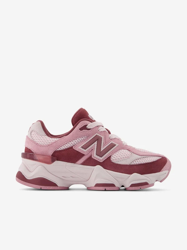 New Balance Girls 9060 Trainers in Pink Pink / EU 33.5 UK 1.5 US 2