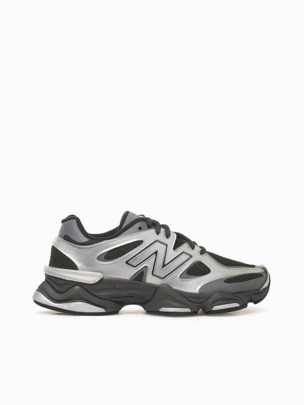 9060 X Silver Metallic Leather Silver / 11 / M