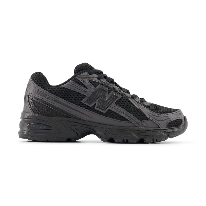 New Balance Boys' 740 Laced Shoes Black Cement/Black Cement / 5.5 / Standard