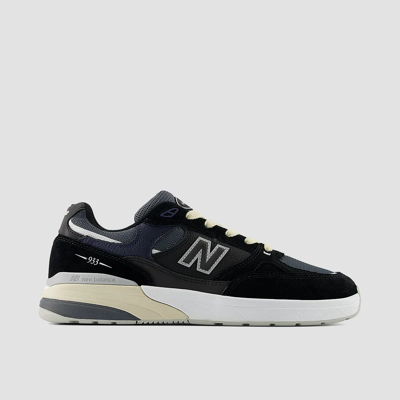 New Balance Numeric Andrew Reynolds 933 Shoes - Black/Eclipse 14.5uk / Black/Eclipse