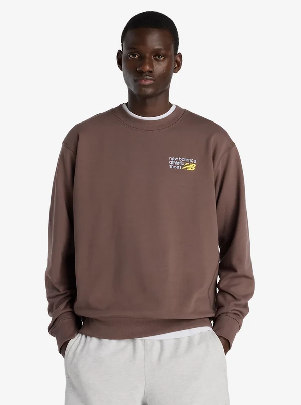 Athletics Premium Logo Crew BRN/BRN / M