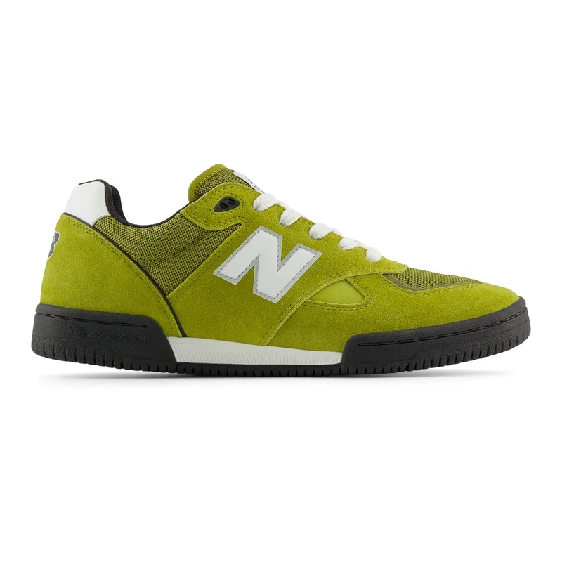 New Balance Numeric 600 Tom Knox Skateboard Shoe - Moss/White M 11 / W 12.5