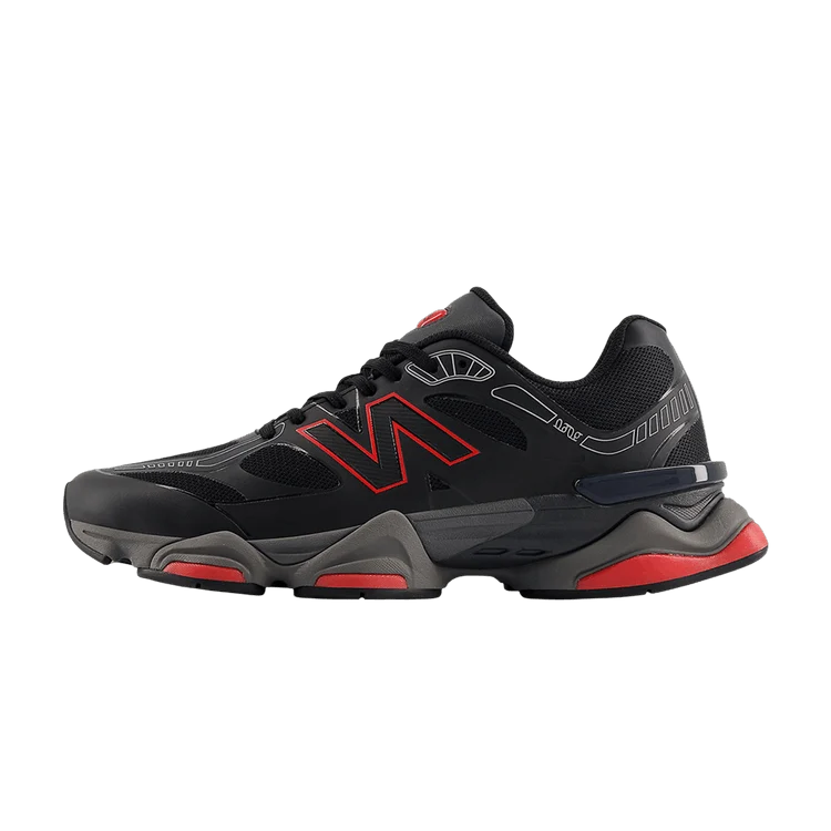 New Balance 9060 'Black Red' 47.5 EU