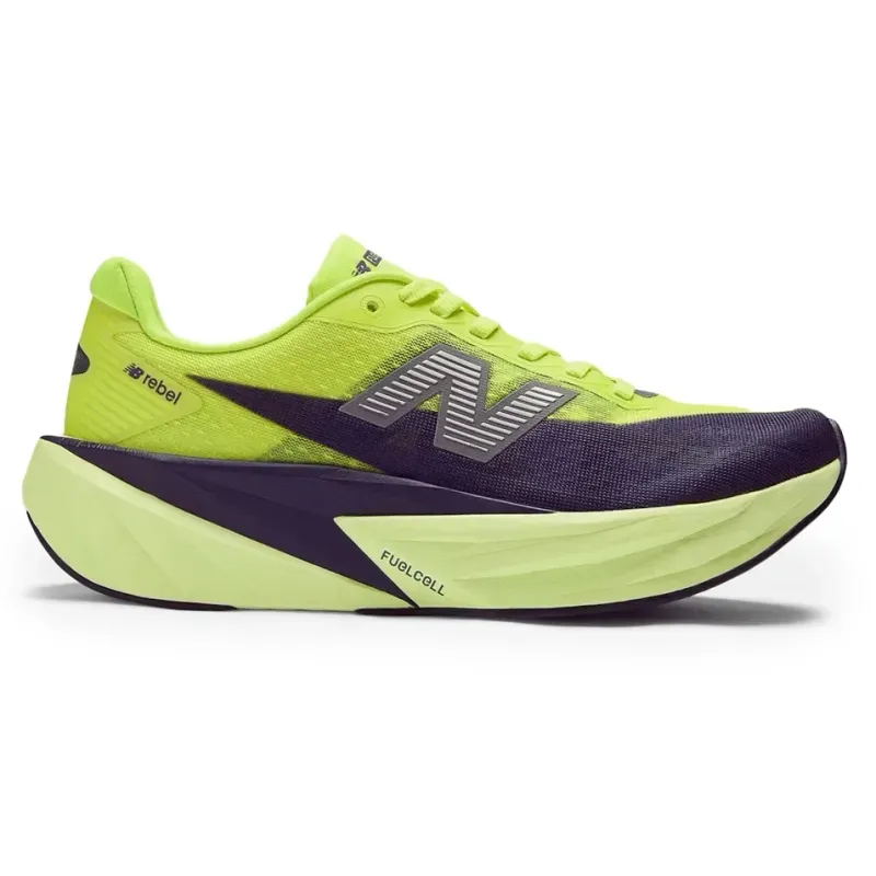 Tênis New Balance Fuelcell Rebel V5 Feminino Verde Neon 36