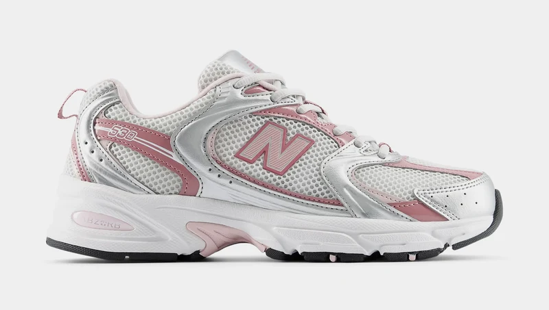 530 Mens Running Shoes (Pink Sugar/Silver Metallic) 8.5