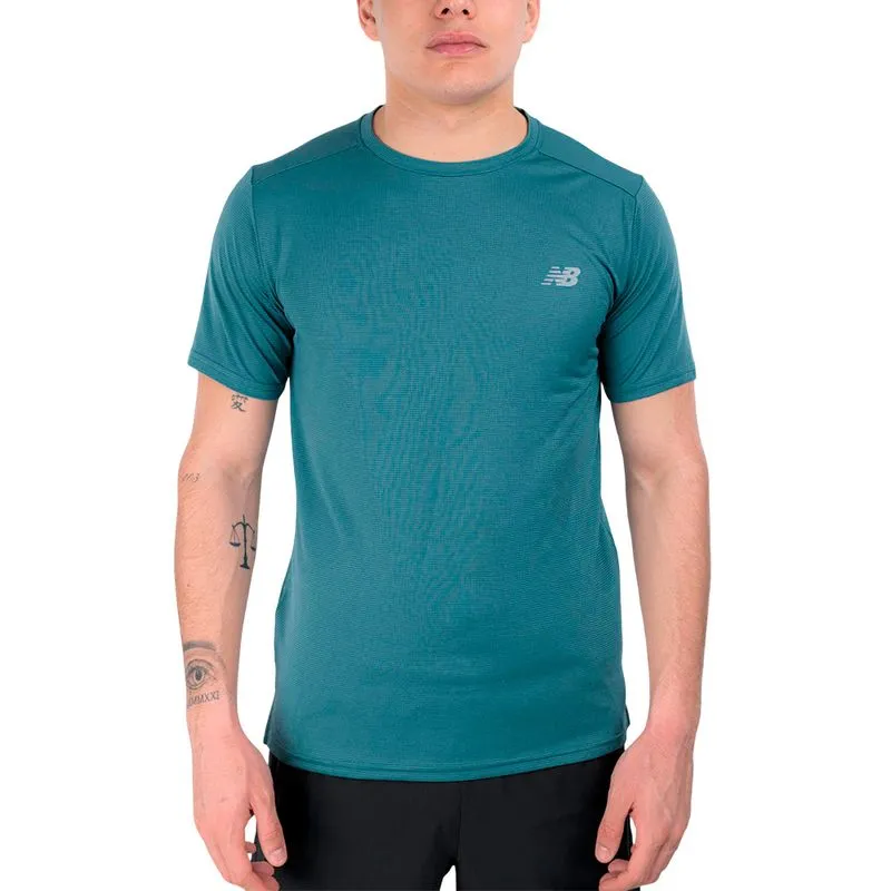 Remera New Balance Sport Essentials Talle: M - Color: Azul