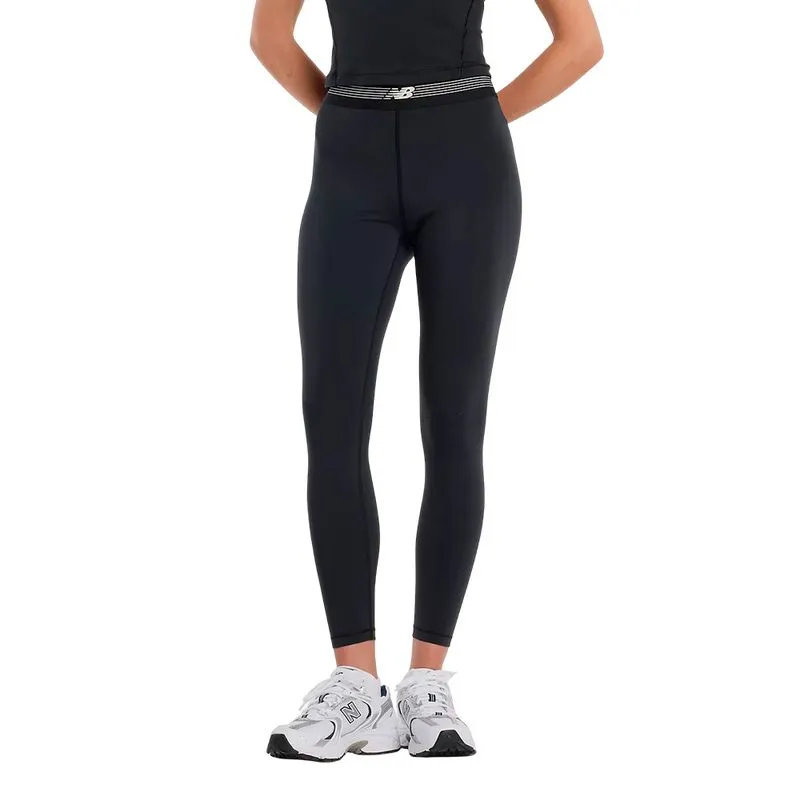Calza New Balance AC Legging Talle: S - Color: Negro
