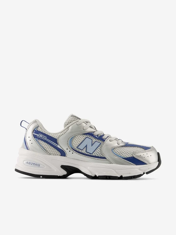 New Balance Kids 530 Lace Trainers in Silver Silver / EU 37 UK 4 US 4.5