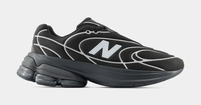5030 Mens Runnng Shoes (Black/Silver Metallic) 10.5