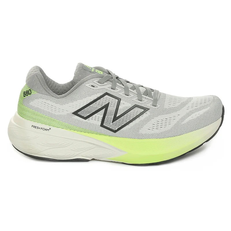 Scarpa da Running Uomo New Balance Fresh Foam X 880 V15 Grigio Lime 41 1/2