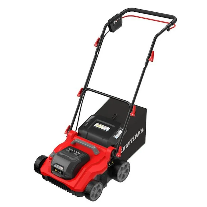 CRAFTSMAN Dethatcher 20V with 50-L Bag 15-in Wide - Bare Tool Only