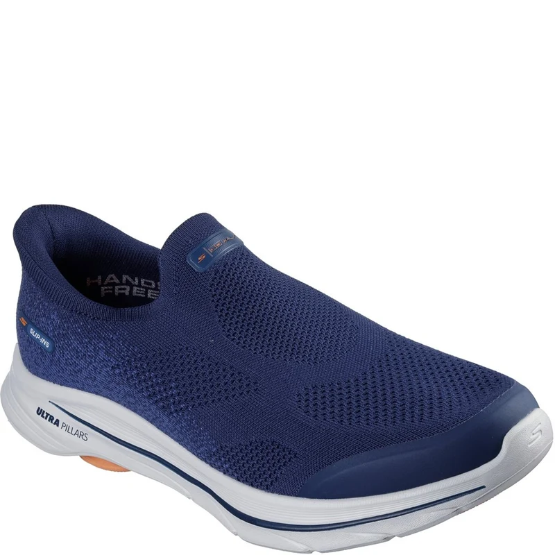 Skechers Go Walk 8 Pelayo Trainers Navy/Orange / 6