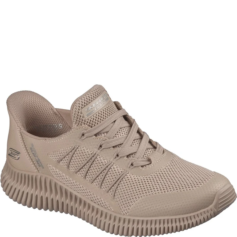 Skechers BOBS Geo Lite Divine Pace Trainers Tan / 6
